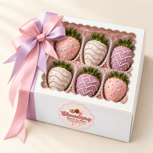 Birthday Confetti Strawberry Box