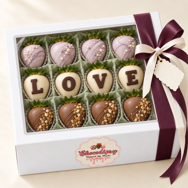 LOVE Letter Strawberry Box